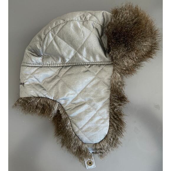 Eddie Bauer Silver Trapper Hat Warm Adult Small Medium - Picture 2 of 9